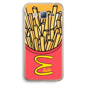 CaseCompany McElodie: Samsung Galaxy J3 (2016) Transparant Hoesje
