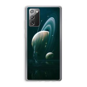 CaseCompany Mercurius: Samsung Galaxy Note 20 / Note 20 5G Transparant Hoesje