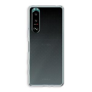 CaseCompany Musketon Halftone: Sony Xperia 5 III Transparant Hoesje