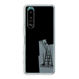 CaseCompany Musketon Painter: Sony Xperia 5 III Transparant Hoesje