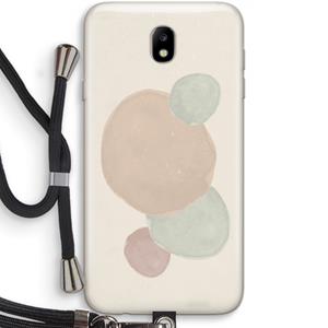 CaseCompany Geo #9: Samsung Galaxy J7 (2017) Transparant Hoesje met koord