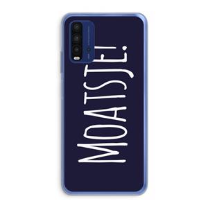 CaseCompany Moatsje!: Xiaomi Redmi 9T Transparant Hoesje