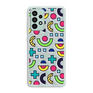 CaseCompany 8-bit N°6: Samsung Galaxy A52s 5G Transparant Hoesje