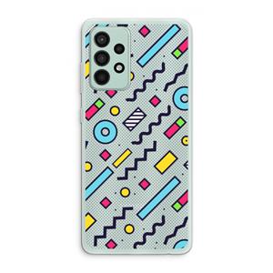 CaseCompany 8-bit N°8: Samsung Galaxy A52s 5G Transparant Hoesje