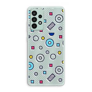 CaseCompany 8-bit N°9: Samsung Galaxy A52s 5G Transparant Hoesje