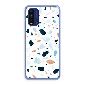 CaseCompany Terrazzo N°13: Xiaomi Redmi 9T Transparant Hoesje