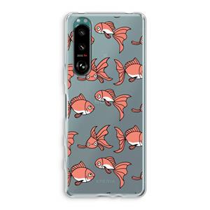 CaseCompany Blub: Sony Xperia 5 III Transparant Hoesje