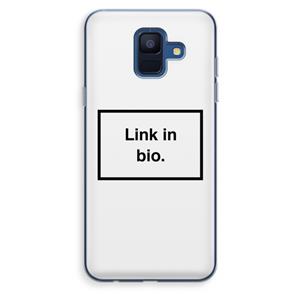 CaseCompany Link in bio: Samsung Galaxy A6 (2018) Transparant Hoesje