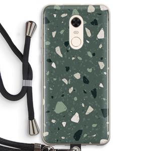 CaseCompany Terrazzo N°19: Xiaomi Redmi 5 Transparant Hoesje met koord