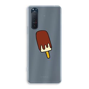 CaseCompany Frisco: Sony Xperia 5 II Transparant Hoesje