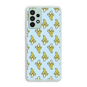 CaseCompany Bananas: Samsung Galaxy A52s 5G Transparant Hoesje