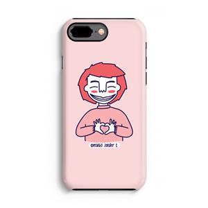 CaseCompany Hartje: iPhone 8 Plus Tough Case