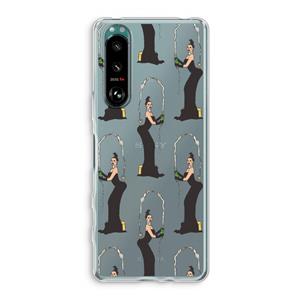 CaseCompany Pop Some Kim: Sony Xperia 5 III Transparant Hoesje