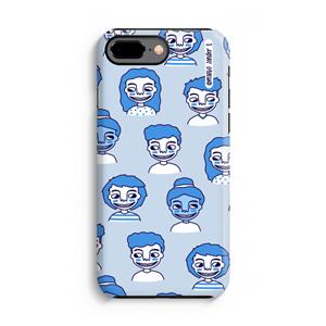 CaseCompany Gezichtjes: iPhone 8 Plus Tough Case