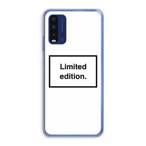 CaseCompany Limited edition: Xiaomi Redmi 9T Transparant Hoesje