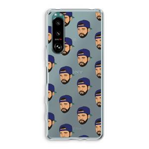 CaseCompany Drake Away: Sony Xperia 5 III Transparant Hoesje