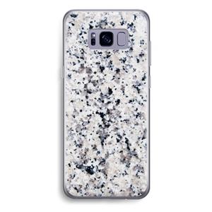 CaseCompany Gespikkelde marmer: Samsung Galaxy S8 Plus Transparant Hoesje