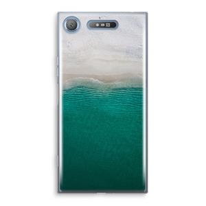 CaseCompany Stranded: Sony Xperia XZ1 Transparant Hoesje