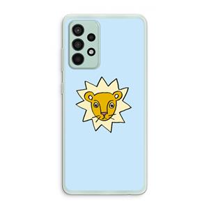 CaseCompany Kleine leeuw: Samsung Galaxy A52s 5G Transparant Hoesje