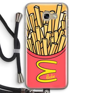 CaseCompany McElodie: Samsung Galaxy A5 (2017) Transparant Hoesje met koord