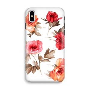 CaseCompany Roosjes: iPhone X Tough Case