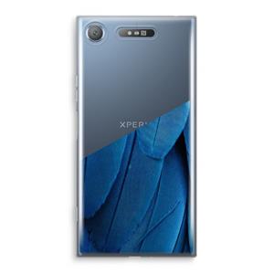 CaseCompany Pauw: Sony Xperia XZ1 Transparant Hoesje