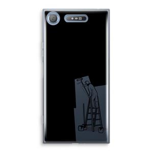 CaseCompany Musketon Painter: Sony Xperia XZ1 Transparant Hoesje