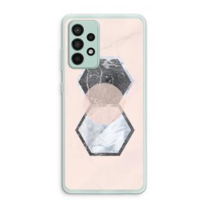 CaseCompany Creatieve toets: Samsung Galaxy A52s 5G Transparant Hoesje