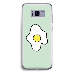 CaseCompany Spiegelei: Samsung Galaxy S8 Plus Transparant Hoesje