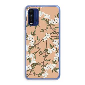 CaseCompany Blossoming spring: Xiaomi Redmi 9T Transparant Hoesje