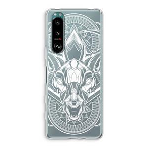 CaseCompany Oh Deer: Sony Xperia 5 III Transparant Hoesje