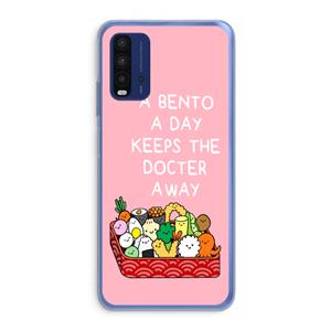 CaseCompany Bento a day: Xiaomi Redmi 9T Transparant Hoesje