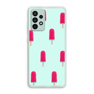 CaseCompany Waterijsje: Samsung Galaxy A52s 5G Transparant Hoesje