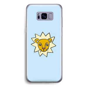 CaseCompany Kleine leeuw: Samsung Galaxy S8 Plus Transparant Hoesje