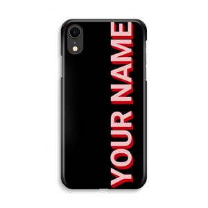CaseCompany Namecase: iPhone XR Volledig Geprint Hoesje