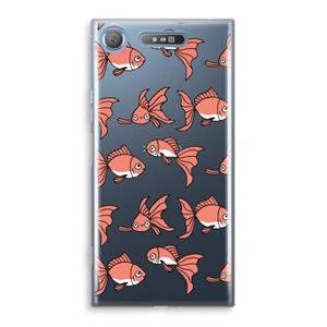 CaseCompany Blub: Sony Xperia XZ1 Transparant Hoesje