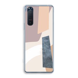 CaseCompany Luca: Sony Xperia 5 II Transparant Hoesje