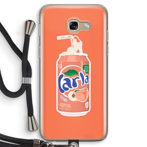 CaseCompany S(peach)less: Samsung Galaxy A5 (2017) Transparant Hoesje met koord