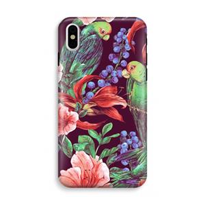CaseCompany Papegaaien: iPhone X Tough Case