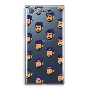 CaseCompany Drake Away: Sony Xperia XZ1 Transparant Hoesje