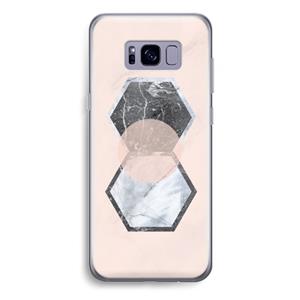 CaseCompany Creatieve toets: Samsung Galaxy S8 Plus Transparant Hoesje