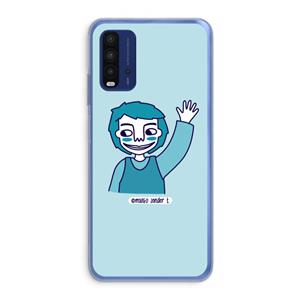 CaseCompany Zwaai: Xiaomi Redmi 9T Transparant Hoesje