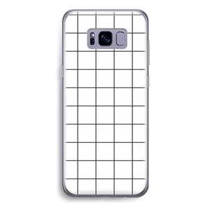 CaseCompany Rooster: Samsung Galaxy S8 Plus Transparant Hoesje