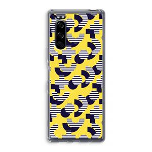 CaseCompany 8-bit N°3: Sony Xperia 5 Transparant Hoesje