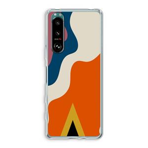 CaseCompany Noor A: Sony Xperia 5 III Transparant Hoesje