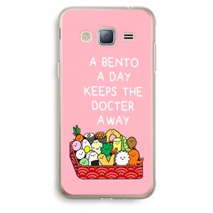 CaseCompany Bento a day: Samsung Galaxy J3 (2016) Transparant Hoesje