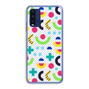 CaseCompany 8-bit N°1: Xiaomi Redmi 9T Transparant Hoesje
