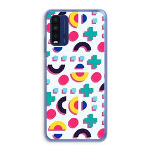 CaseCompany 8-bit N°2: Xiaomi Redmi 9T Transparant Hoesje