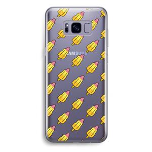 CaseCompany Waterijsjes: Samsung Galaxy S8 Plus Transparant Hoesje