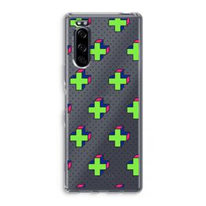 CaseCompany 8-bit N°10: Sony Xperia 5 Transparant Hoesje